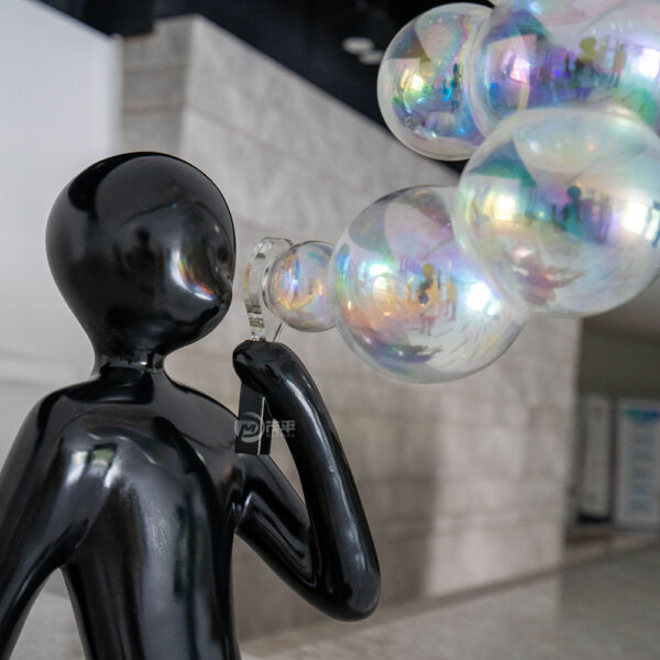 Bubble Man Sculpture - Image 3
