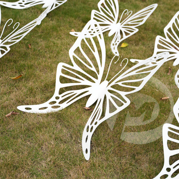 Butterfly Stainless Steel Sculpture - Image 2