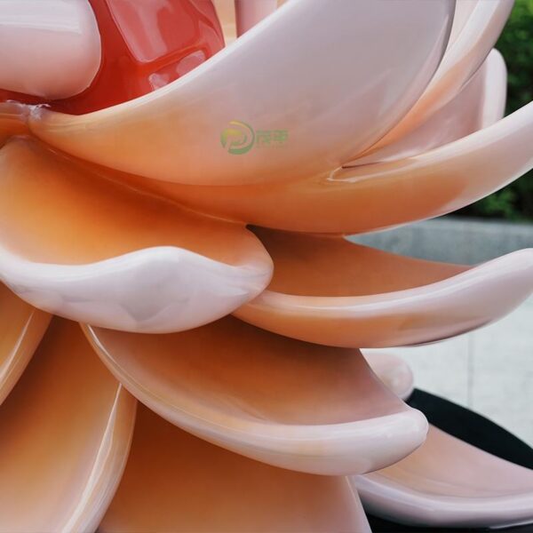 Cartoon Girl Lotus Sculpture - Image 4