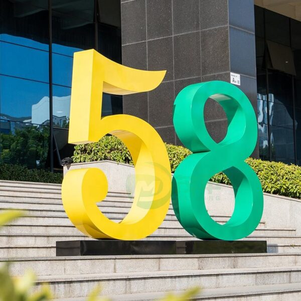 Custom Digital Stainless Steel Sculpture - Image 2