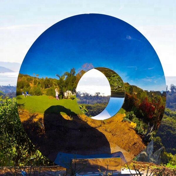 Sky Mirror Stainless Steel Sculpture