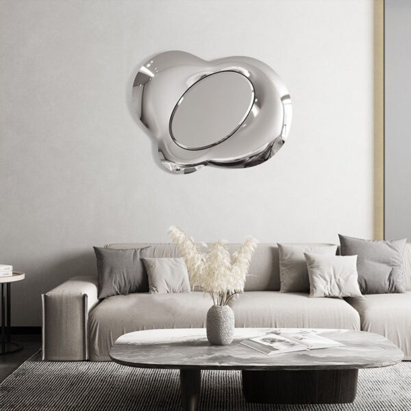 Seal Wall Stainless Steel Sculpture - Image 3