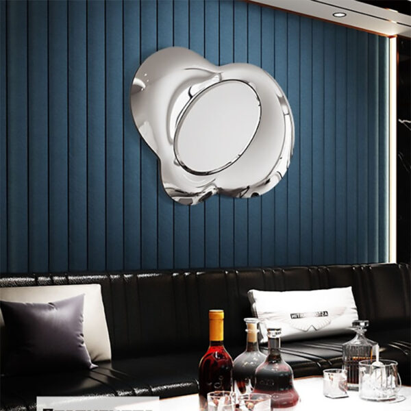 Seal Wall Stainless Steel Sculpture - Image 5