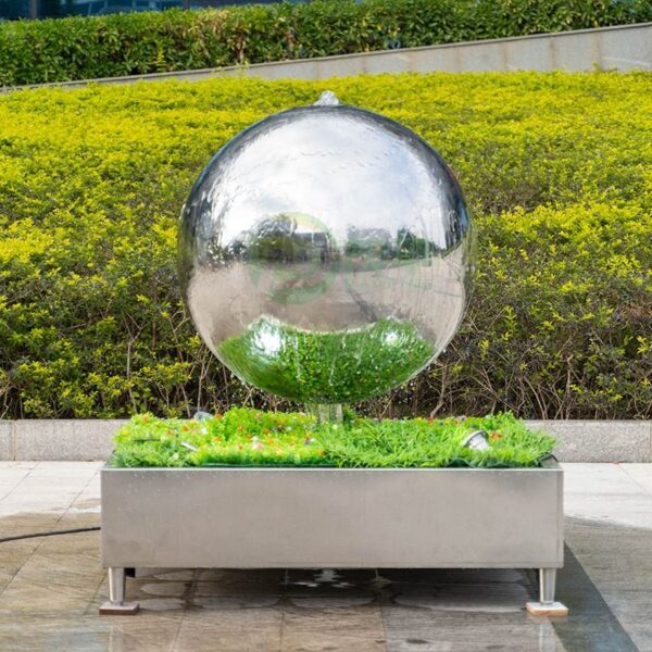 Fountain Lights Stainless Steel Ball