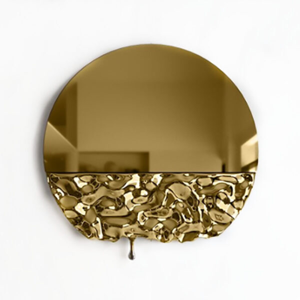Water Ripple Wall Stainless Steel Sculpture - Image 4