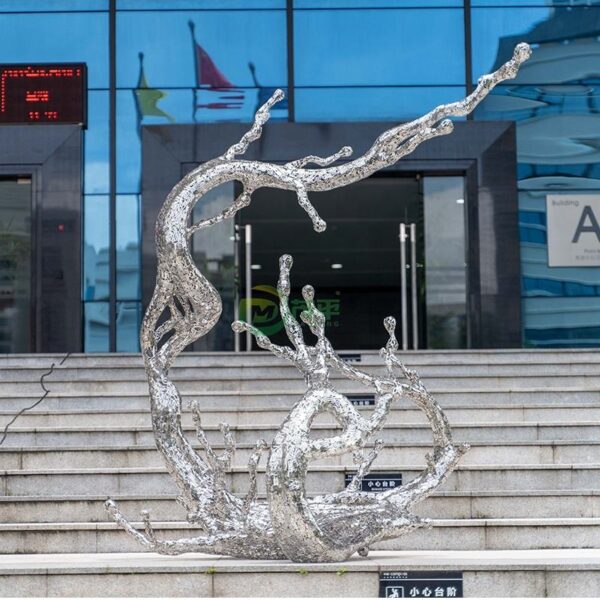 Waves Stainless Steel Sculpture