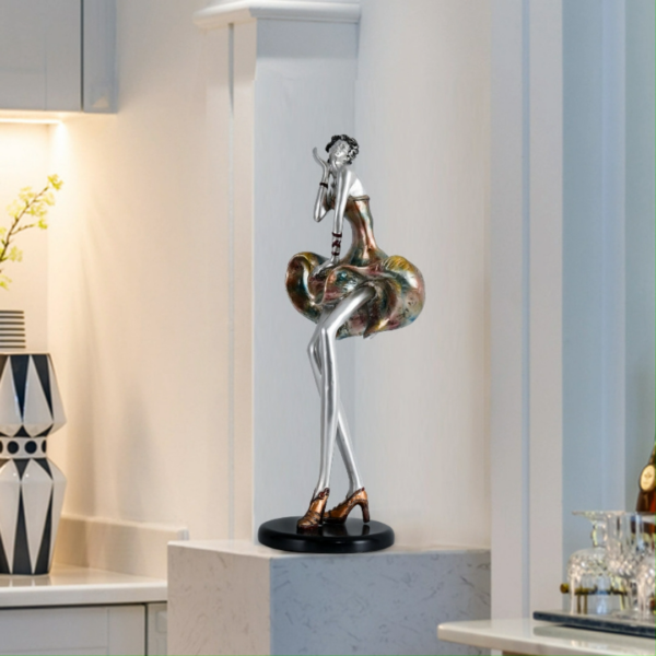 Woman Stainless Steel Sculpture