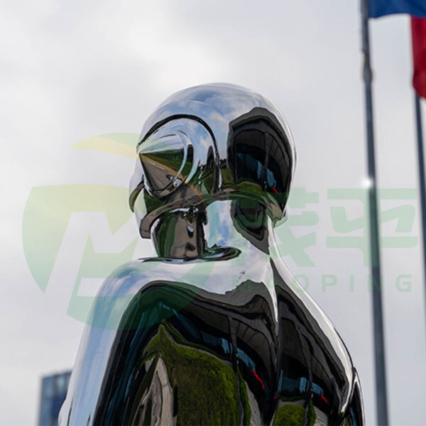 Woman Stainless steel sculpture - Image 6
