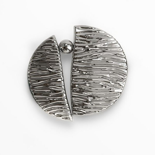 Round Wall Stainless Steel Sculpture - Image 6