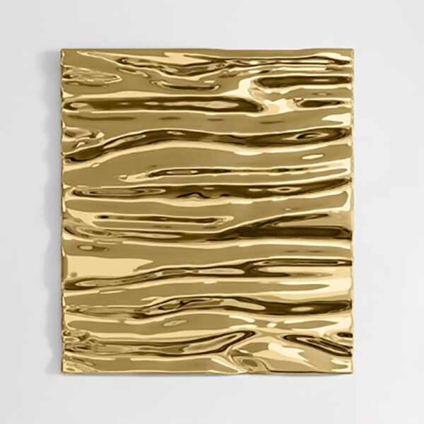 Corrugated Metal Wall Sculpture - Image 4