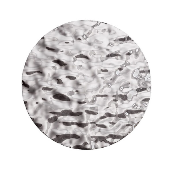 Round Pleated Wall Sculpture - Image 6