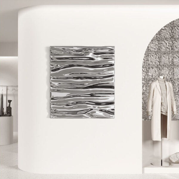 Corrugated Metal Wall Sculpture - Image 3