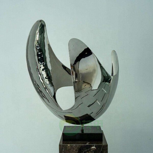 Abstract Curved Surface Desktop Sculpture
