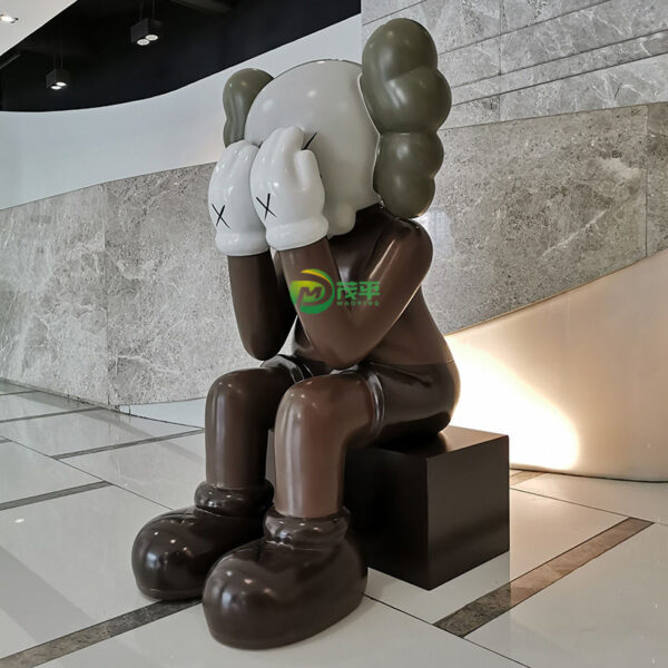 Cartoon Figure Sculpture - Image 2