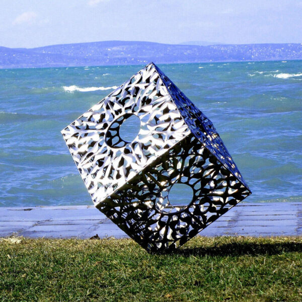 Cube Cubus Garden Sculpture