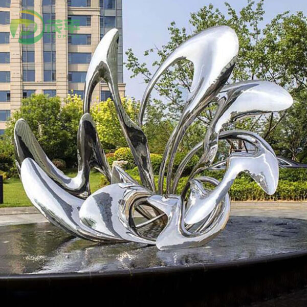 Custom City Stainless Steel Sculpture