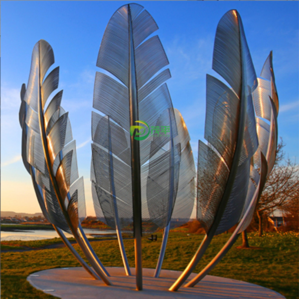 Feather Stainless Steel Sculpture