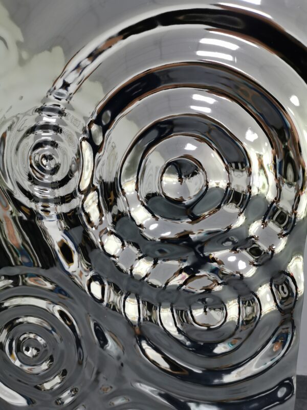 Custom Corrugated Wall Sculpture - Image 2
