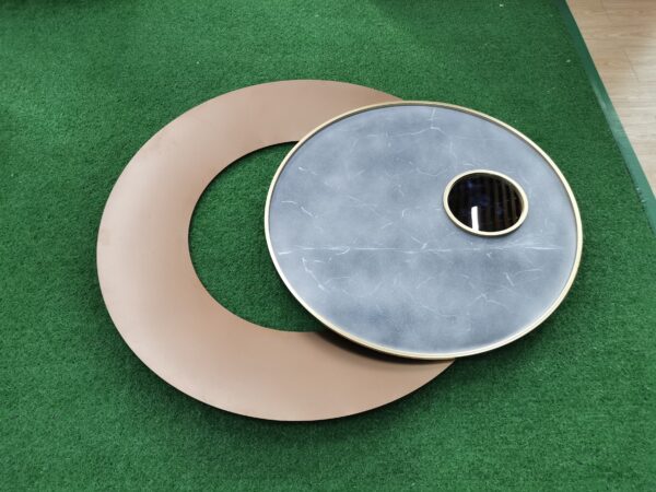 Custom Double Ring Wall Sculpture