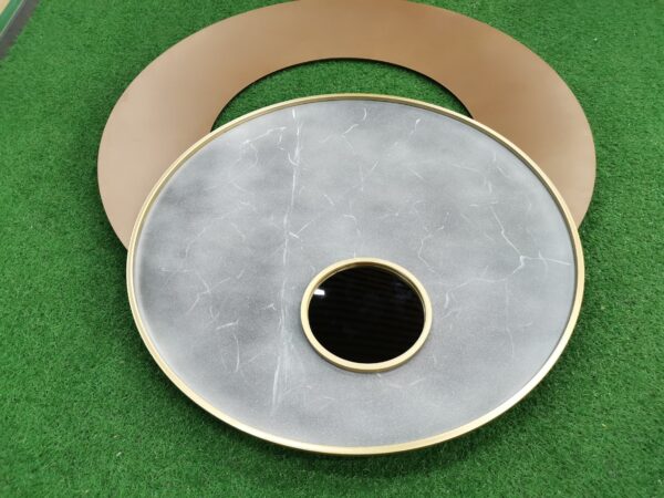 Custom Double Ring Wall Sculpture - Image 4