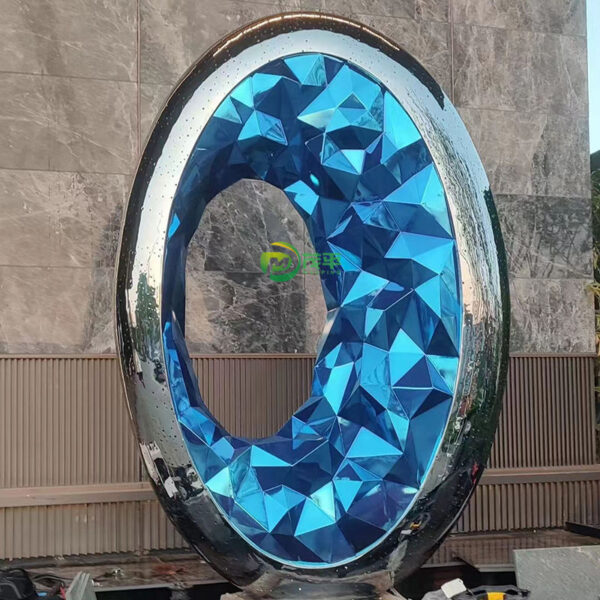Metal Crafts Stainless Steel Sculpture - Image 2