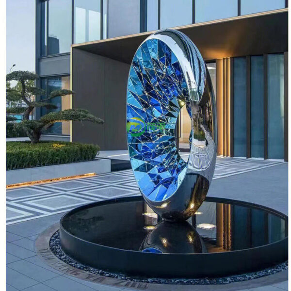 Metal Crafts Stainless Steel Sculpture - Image 5