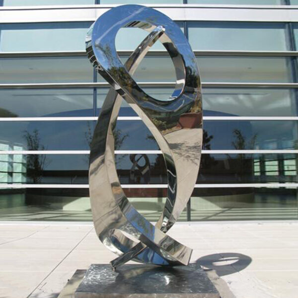 Modern Art Outdoor Stainless Steel Sculpture
