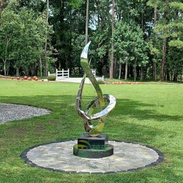Popular Modern Style Stainless Steel Sculpture - Image 4