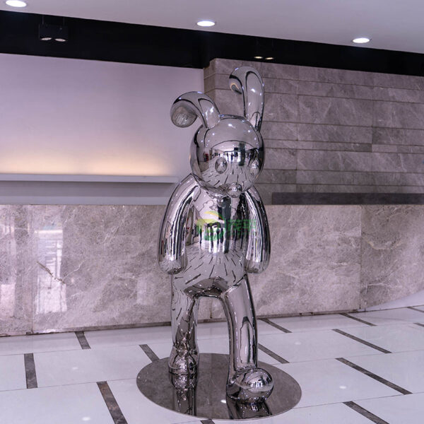 Walking Rabbit Sculpture - Image 2