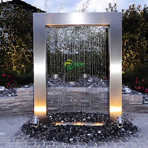 Watergate Fountain Stainless Steel Sculpture
