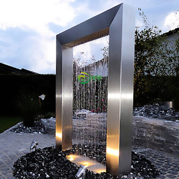 Watergate Fountain Stainless Steel Sculpture - Image 5