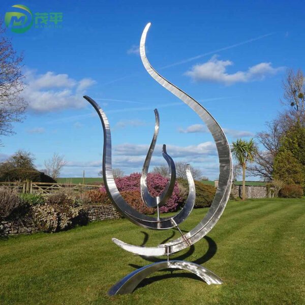 Abstract Crafts Stainless Steel Sculptures