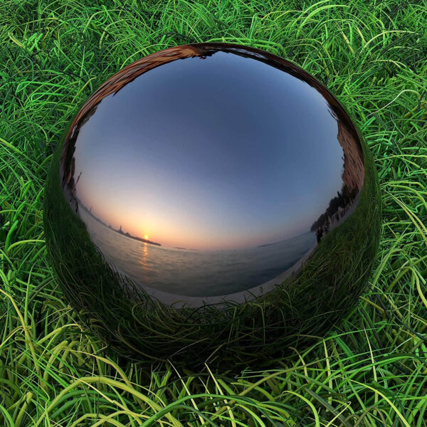 Circle Colorful Decoration Stainless Steel Ball - Image 3