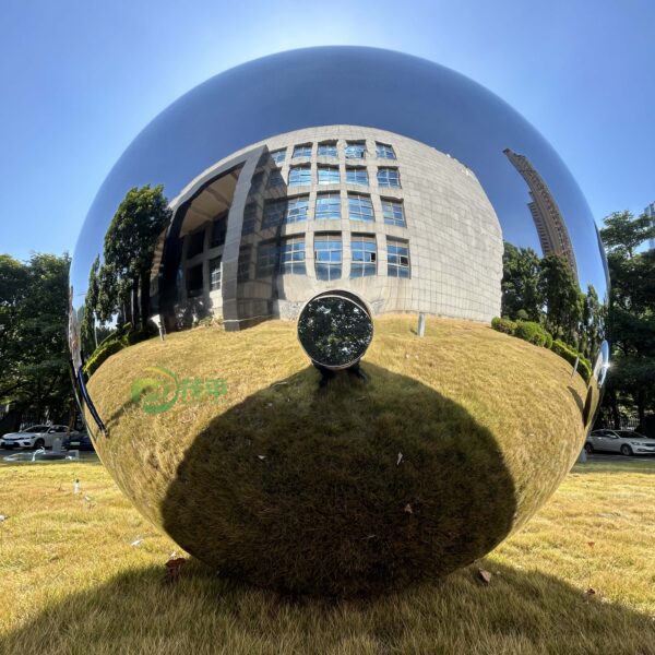 Creative Pupil Shape Mirror Stainless Steel Ball - Image 3