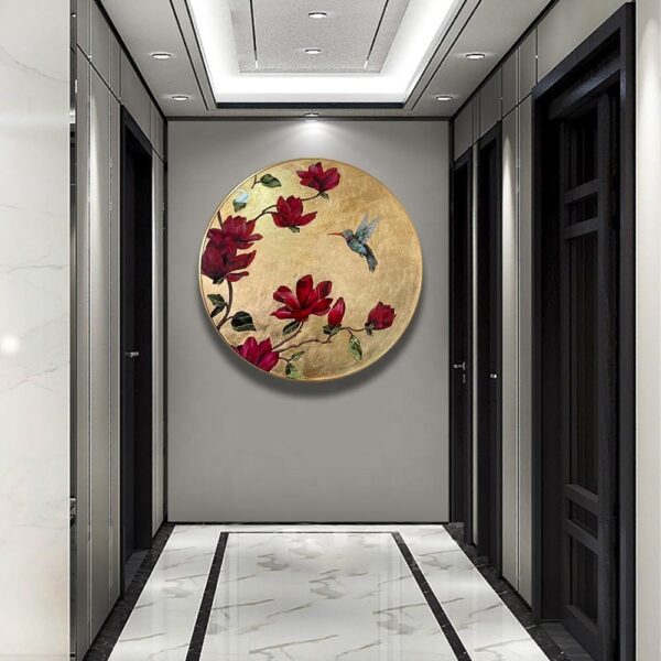 Custom Rose Wall Sculpture - Image 2