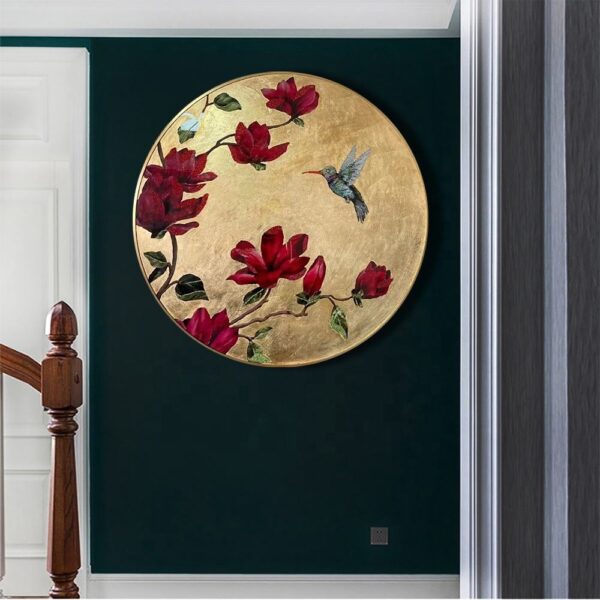Custom Rose Wall Sculpture - Image 4