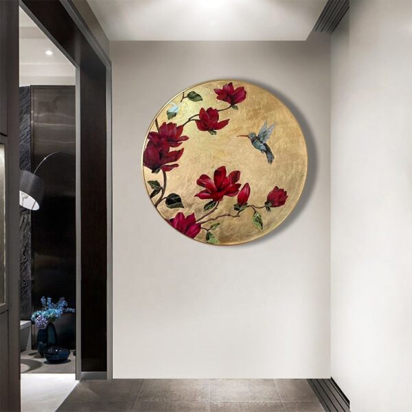 Custom Rose Wall Sculpture - Image 5