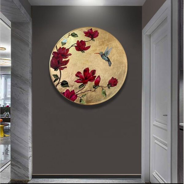 Custom Rose Wall Sculpture - Image 6