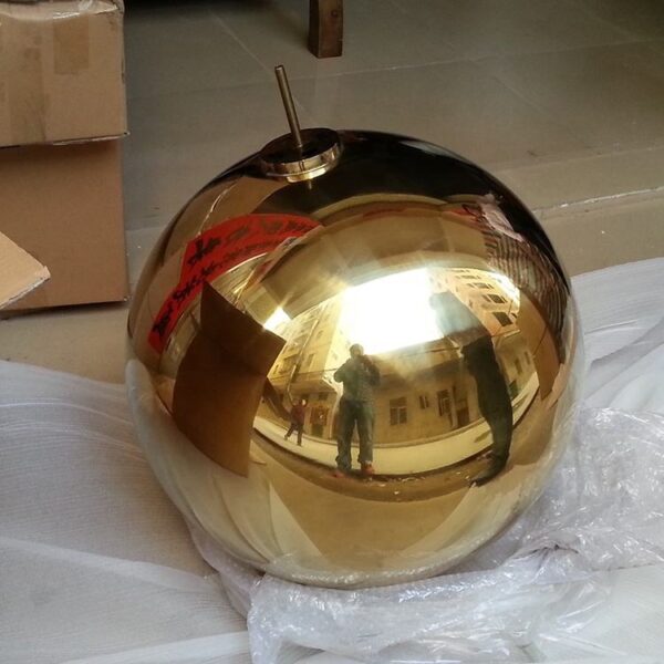 Electroplated Hollow Gold Stainless Steel Ball - Image 5