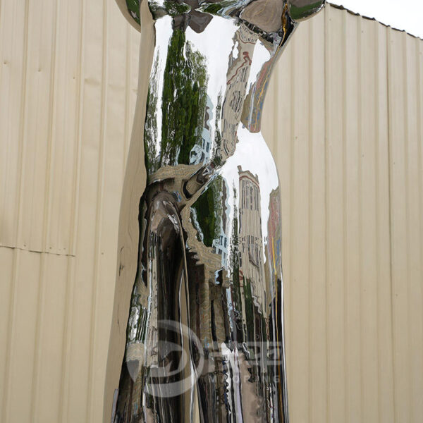 Family Metal Stainless Steel Sculpture - Image 5