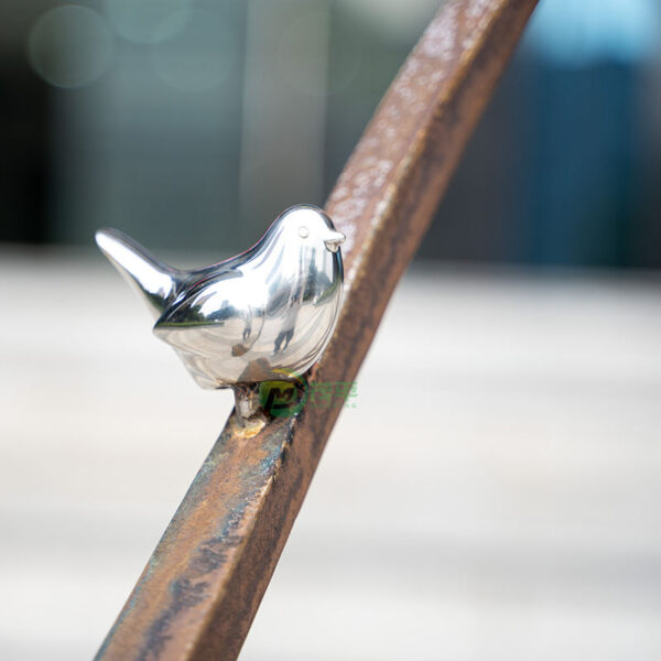 Garden Branch Corten Steel Sculpture - Image 5