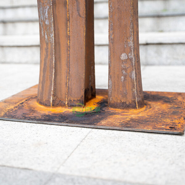 Garden Branch Corten Steel Sculpture - Image 4
