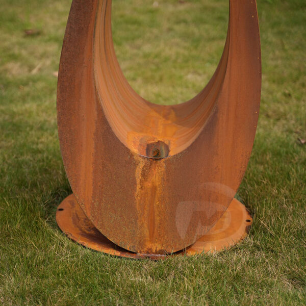 Garden Lawn Edging Corten Steel Sculpture - Image 4