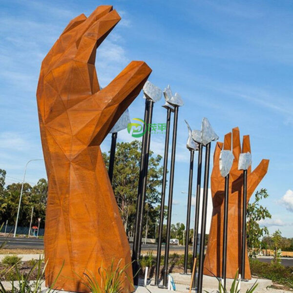 The Arm Corten Steel Sculpture