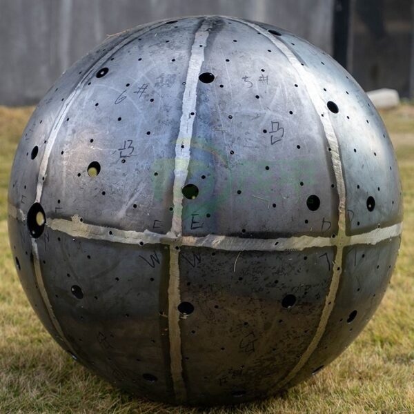 Unpolished 304 316 Large Stainless Steel BallSculpture - Image 4