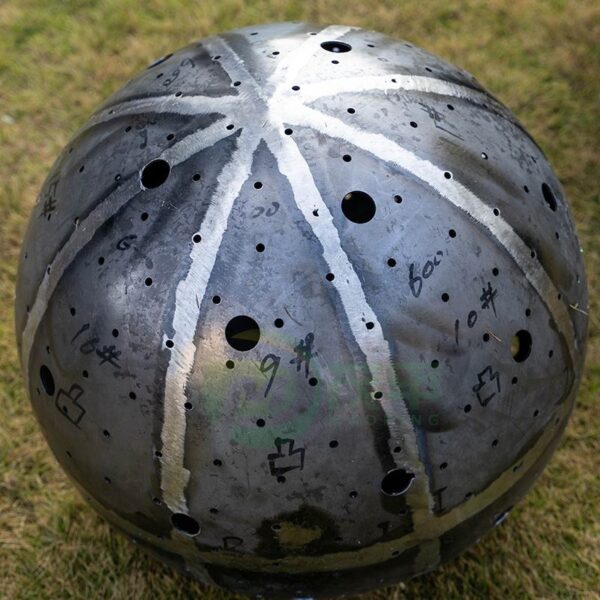 Unpolished 304 316 Large Stainless Steel BallSculpture - Image 3