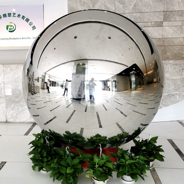 1300mm Large Stainless Steel Ball Sphere - Image 2