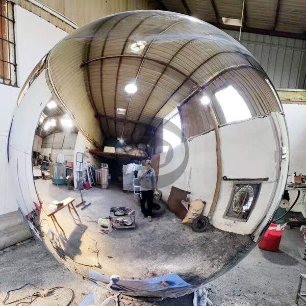 3000mm Mirror Polished Stainless Steel Sphere