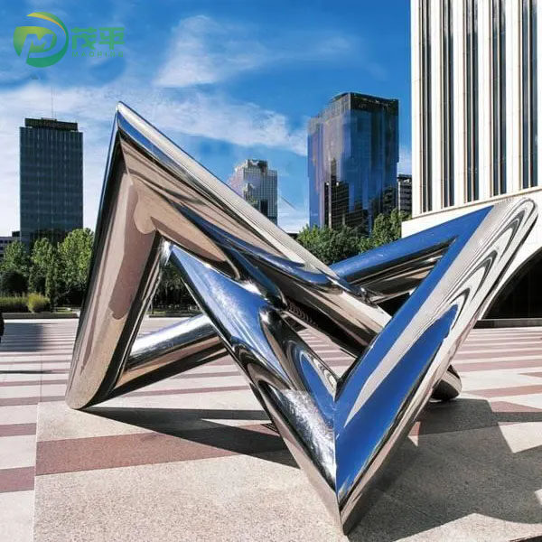 Urban Abstract Stainless Steel Sculpture