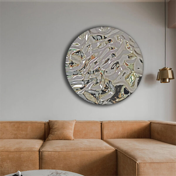 Art Luxury Steel Metal Wall Decoration Stainless - Image 2
